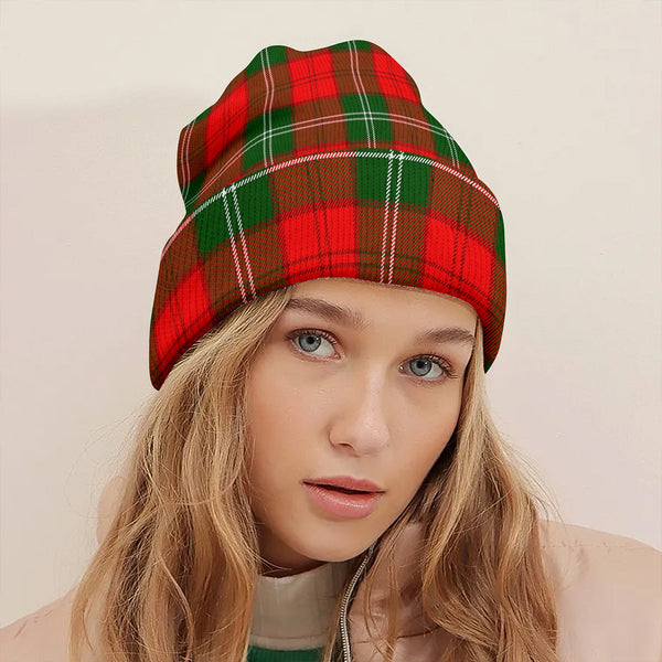 Gartshore Clan Badge Tartan Knitted Beanie
