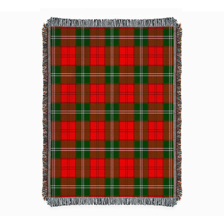 Gartshore Clan Badge Tartan Woven Blanket