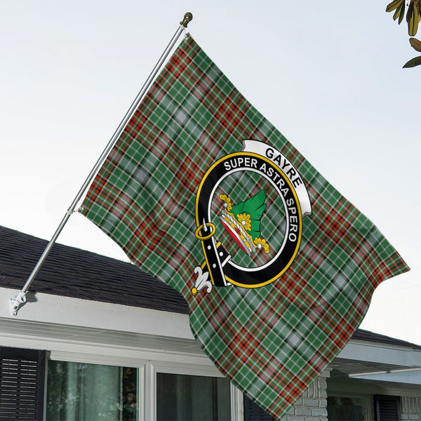 Gayre Ancient Clan Badge Tartan House Flag