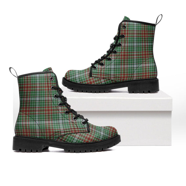 Gayre Ancient Clan Badge Tartan Leather Boots