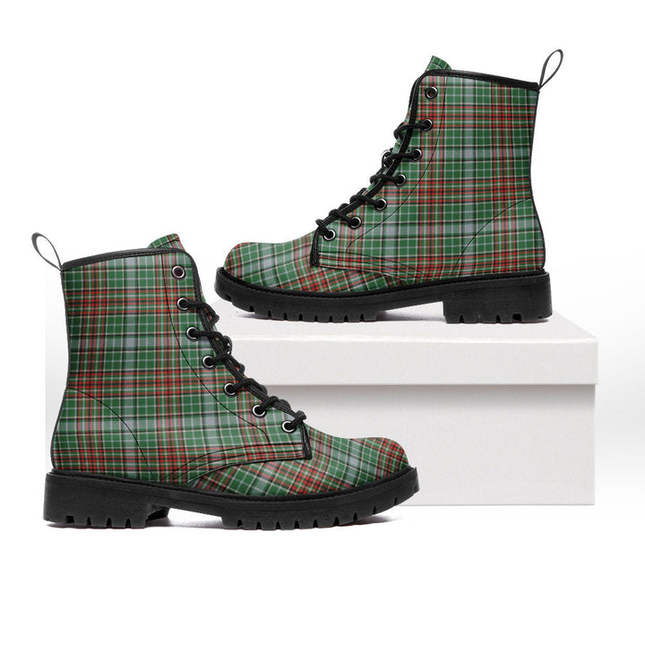 Gayre Ancient Clan Badge Tartan Leather Boots