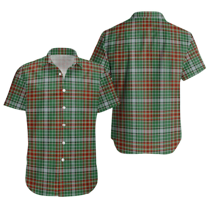 Gayre Ancient Clan Badge Tartan Short Sleeve Shirt