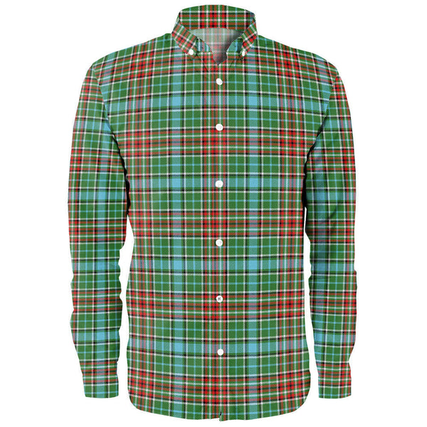 Gayre Modern Clan Badge Tartan Long Sleeve Shirt