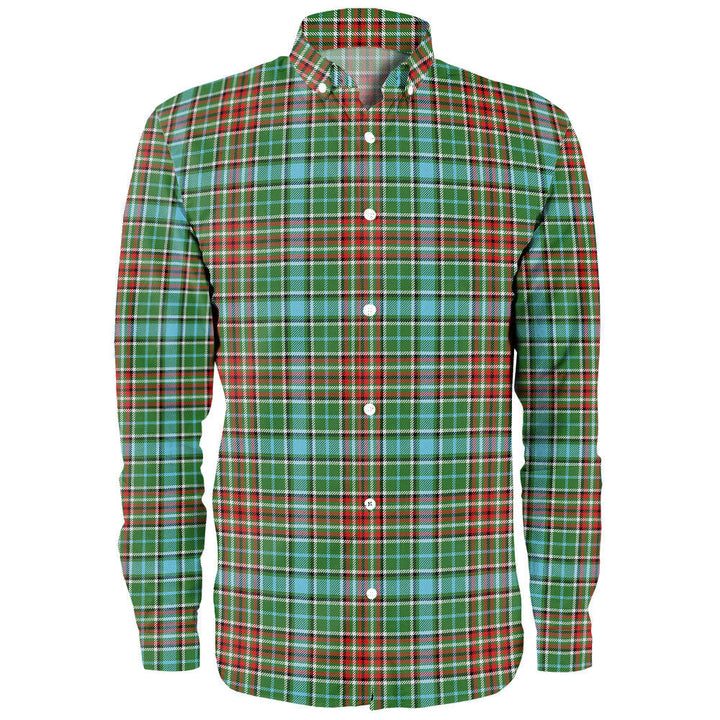 Gayre Modern Clan Badge Tartan Long Sleeve Shirt