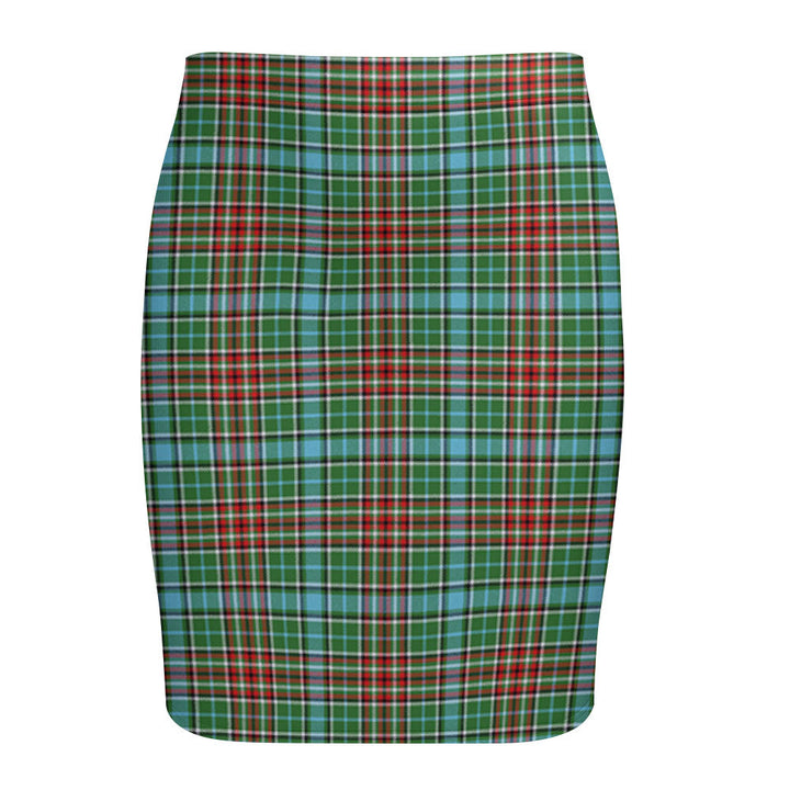 Gayre Modern Tartan Fitted Skirt