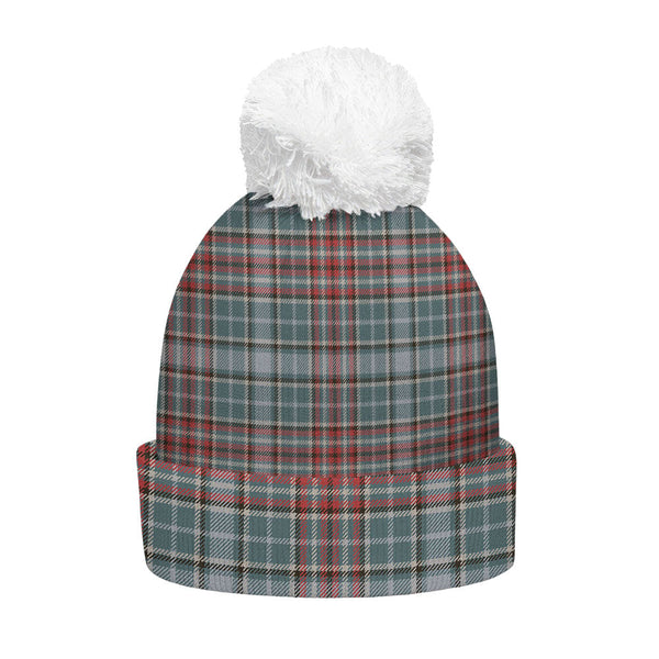 Gayre Weathered Clan Badge Tartan Bobble Beanie Hat