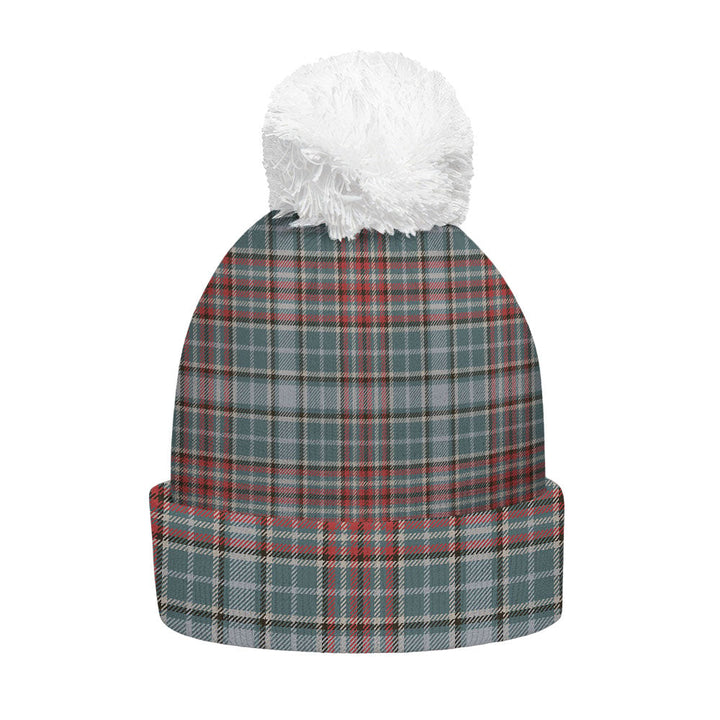 Gayre Weathered Clan Badge Tartan Bobble Beanie Hat