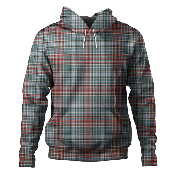 Gayre Weathered Clan Badge Tartan Hoodie