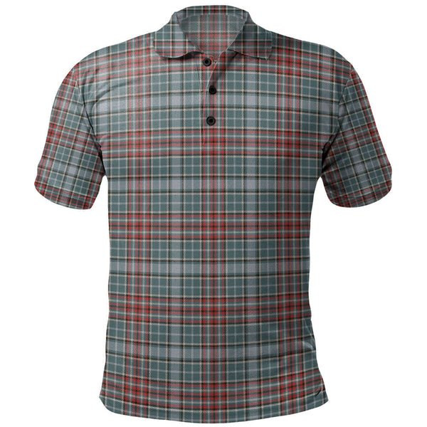 Gayre Weathered Clan Badge Tartan Polo Shirt