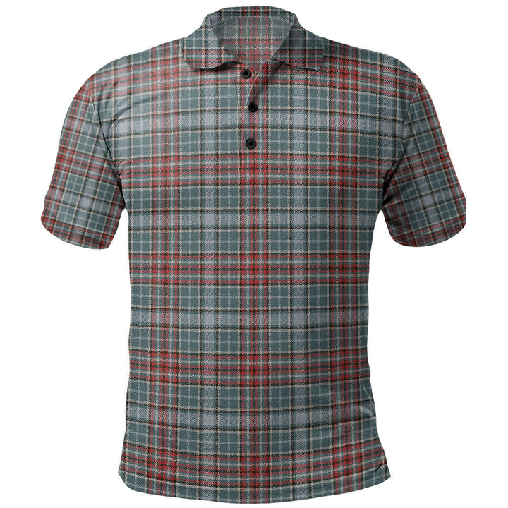 Gayre Weathered Clan Badge Tartan Polo Shirt