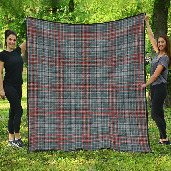 Gayre Weathered Clan Badge Tartan Premium Quilt