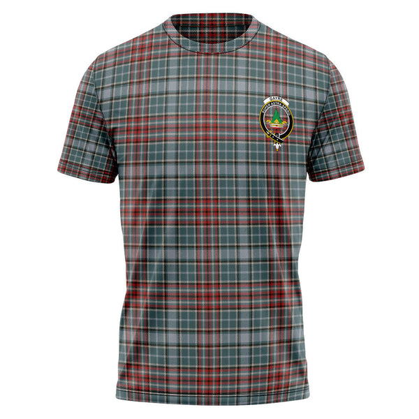 Gayre Weathered Clan Badge Tartan T-Shirt