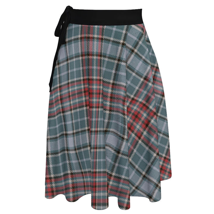 Gayre Weathered Tartan Wrap Skirt