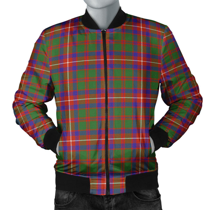 Geddes Ancient Clan Badge Tartan Bomber Jacket