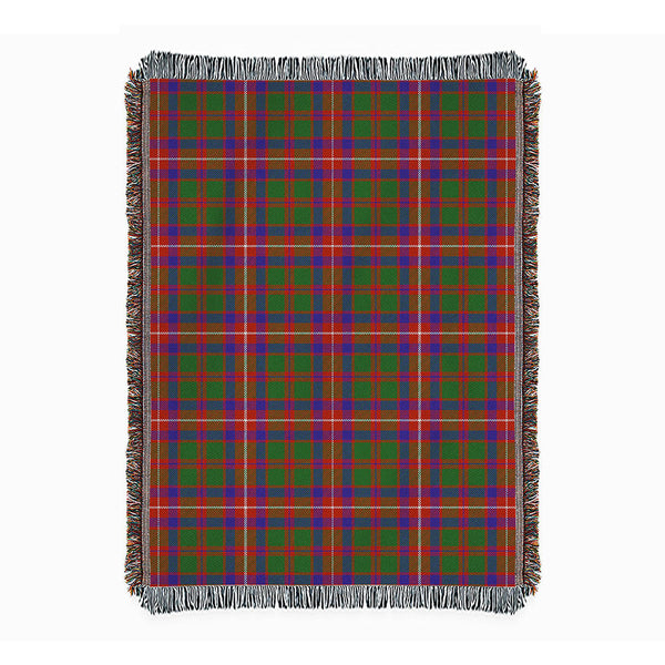 Geddes Ancient Clan Badge Tartan Woven Blanket