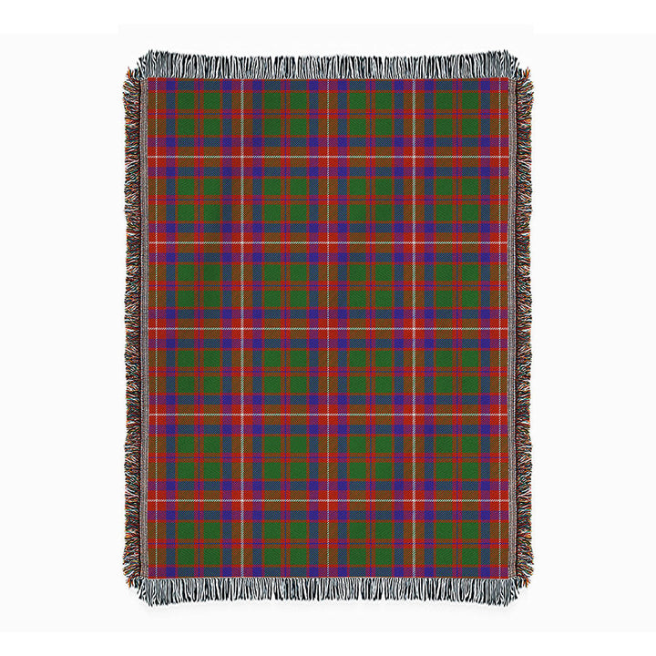 Geddes Ancient Clan Badge Tartan Woven Blanket