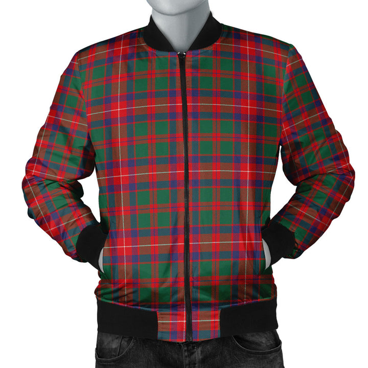 Geddes Modern Clan Badge Tartan Bomber Jacket