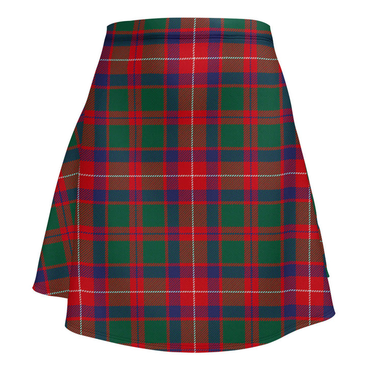 Geddes Modern Clan Badge Tartan Flared Skirt