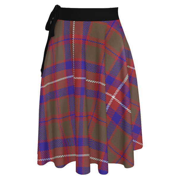 Geddes Weathered Tartan Wrap Skirt