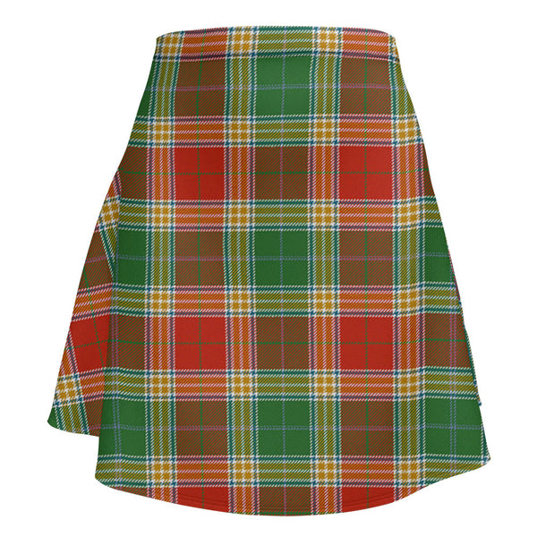Gibson (Gibbs) Ancient Clan Badge Tartan Flared Skirt