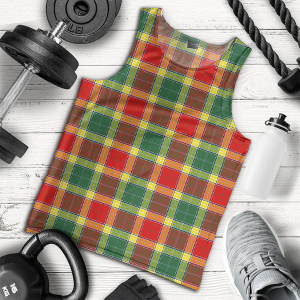 Gibson (Gibbs) Modern Clan Badge Tartan Men Tank Top