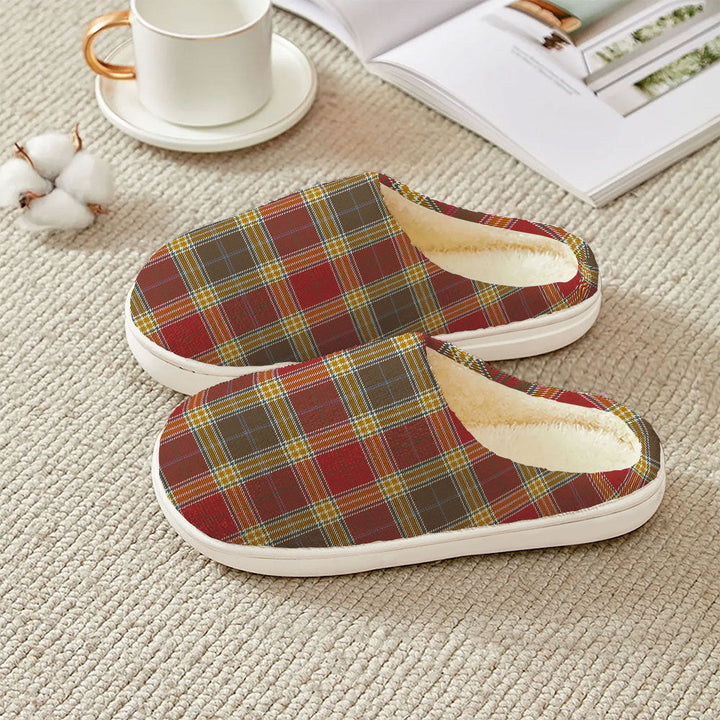 Gibson (Gibbs) Weathered Clan Badge Tartan Plush Slipper