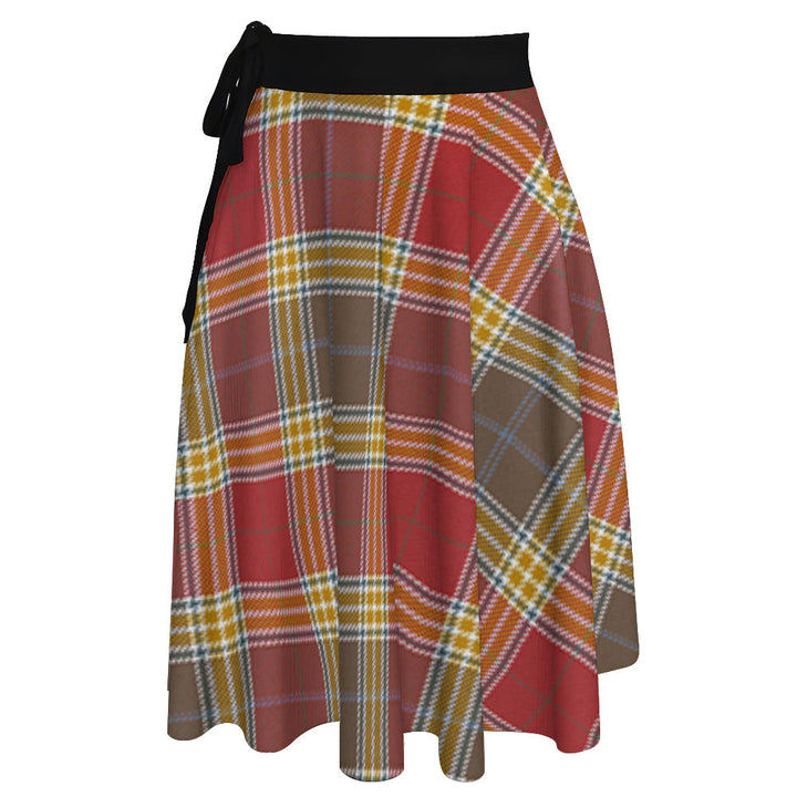 Gibson (Gibbs) Weathered Tartan Wrap Skirt