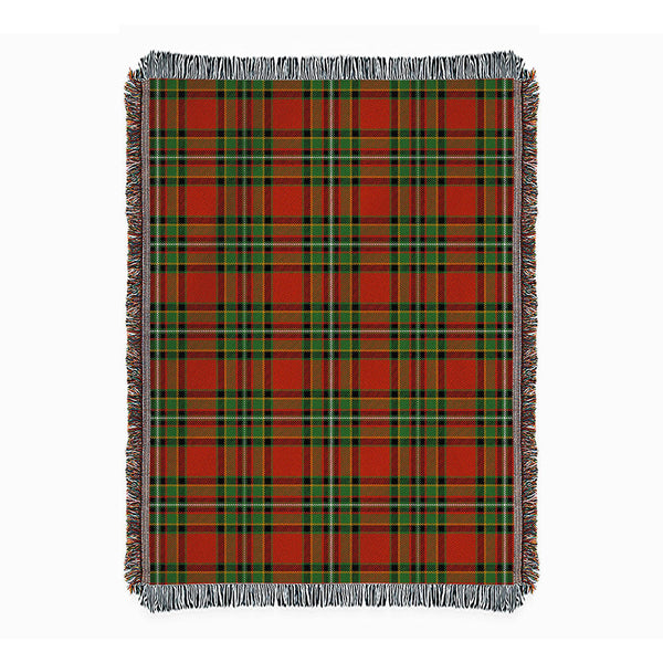 Gillespie Ancient Clan Badge Tartan Woven Blanket