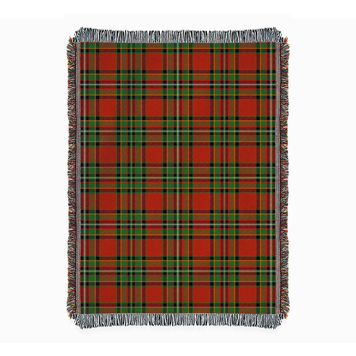 Gillespie Ancient Clan Badge Tartan Woven Blanket