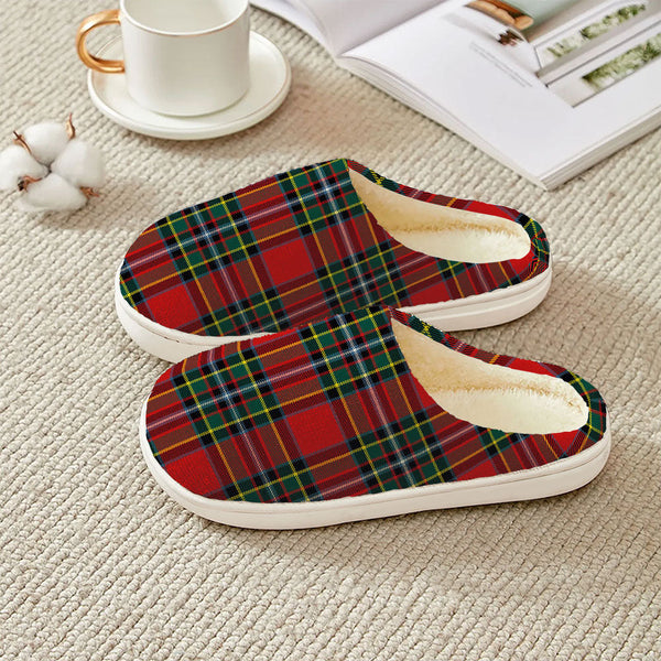 Gillespie Modern Clan Badge Tartan Plush Slipper
