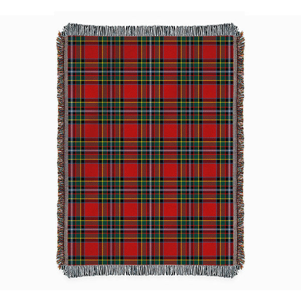 Gillespie Modern Clan Badge Tartan Woven Blanket