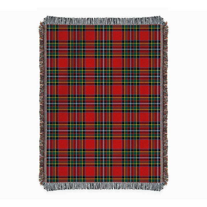 Gillespie Modern Clan Badge Tartan Woven Blanket