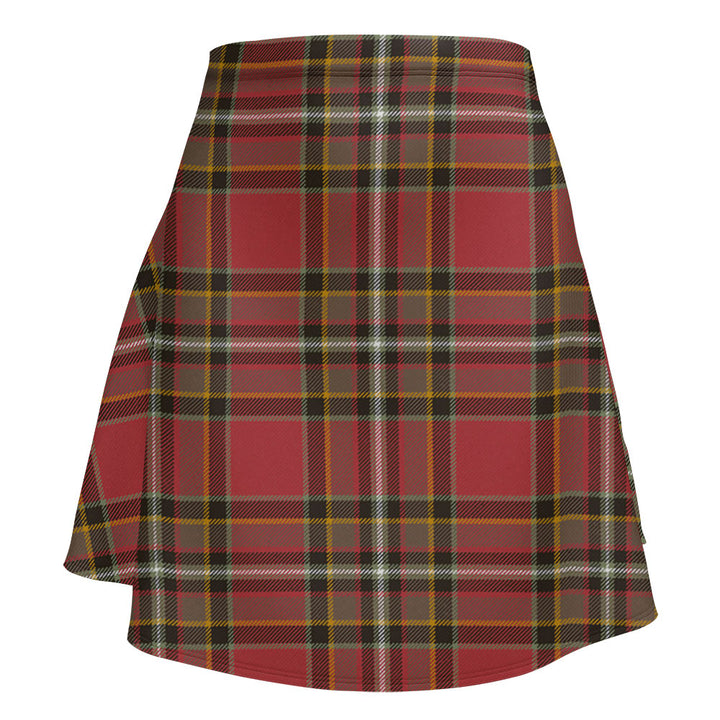 Gillespie Weathered Clan Badge Tartan Flared Skirt