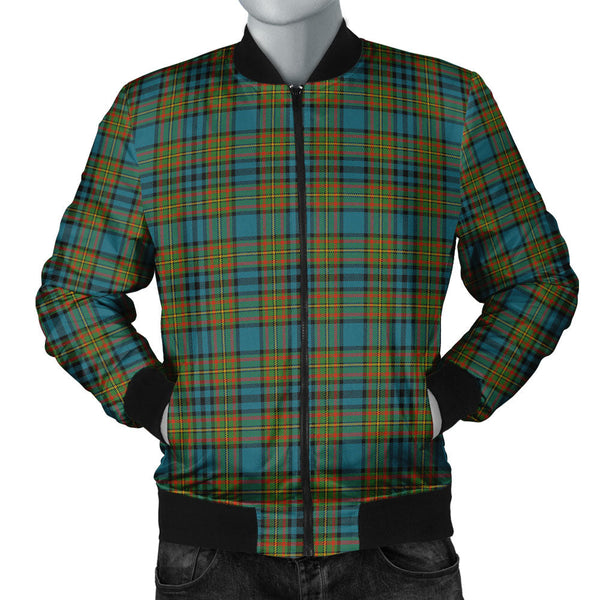 Gillies Ancient Clan Badge Tartan Bomber Jacket
