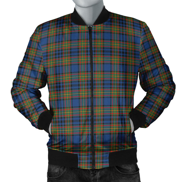 Gillies Modern Clan Badge Tartan Bomber Jacket