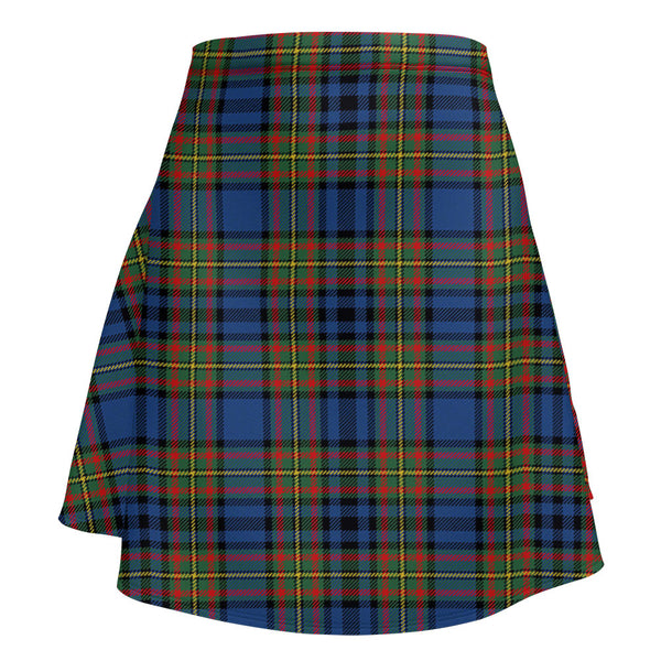 Gillies Modern Clan Badge Tartan Flared Skirt