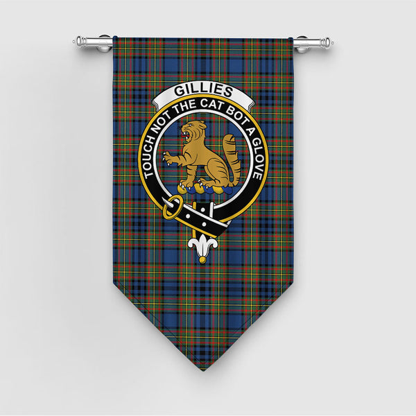 Gillies Modern Clan Badge Tartan Gonfalon