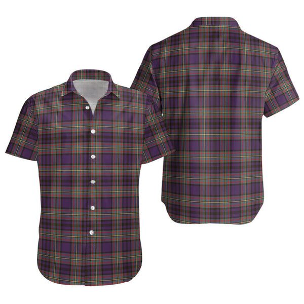 Gillies Weathered Clan Badge Tartan Short Sleeve Shirt