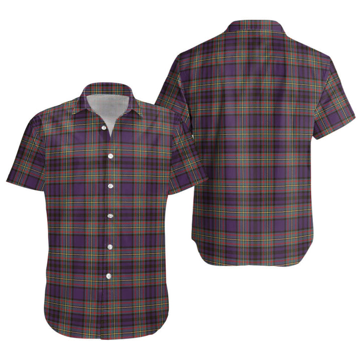 Gillies Weathered Clan Badge Tartan Short Sleeve Shirt