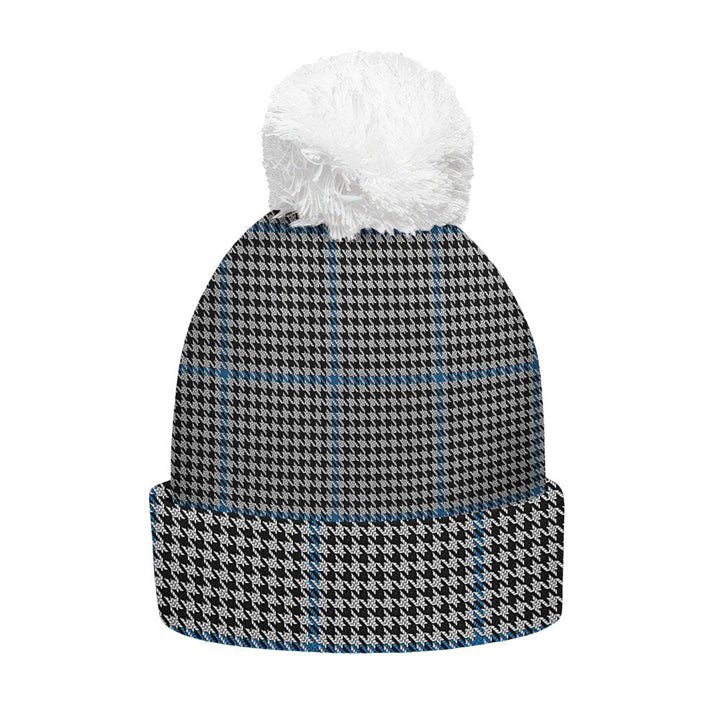 Gladstone Clan Badge Tartan Bobble Beanie Hat