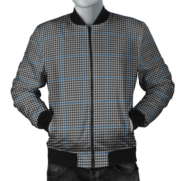 Gladstone Clan Badge Tartan Bomber Jacket