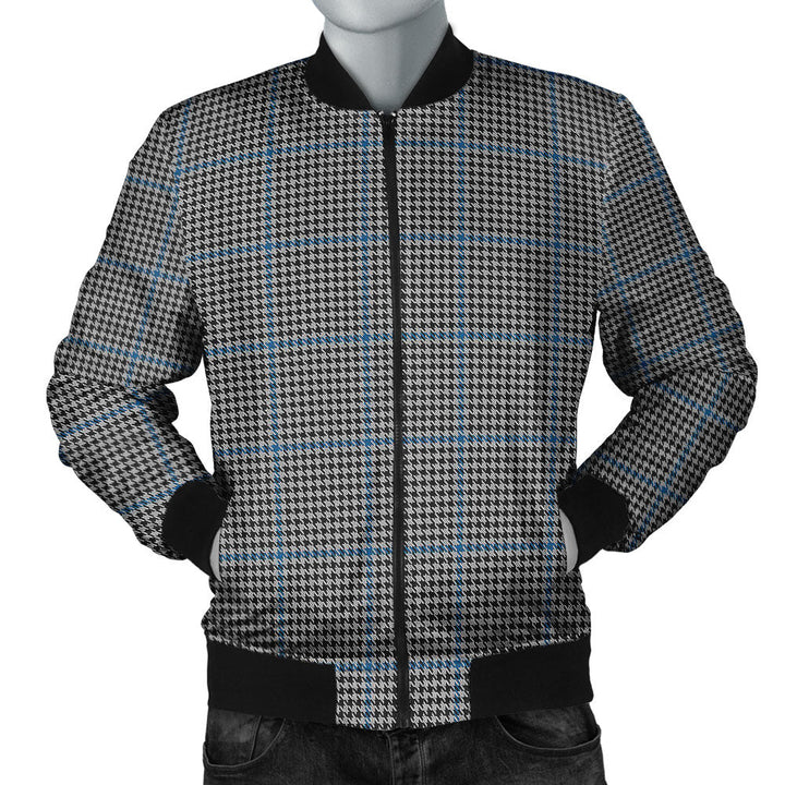 Gladstone Clan Badge Tartan Bomber Jacket