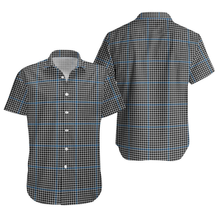 Gladstone Clan Badge Tartan Short Sleeve Shirt