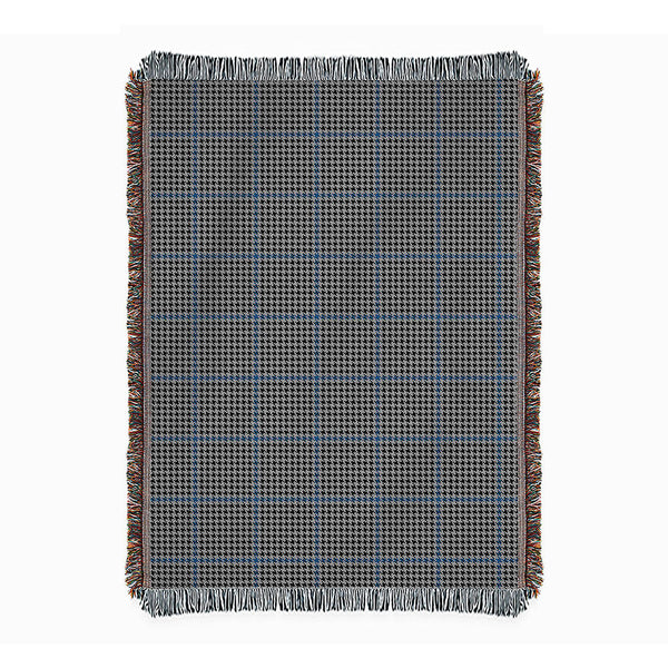 Gladstone Clan Badge Tartan Woven Blanket
