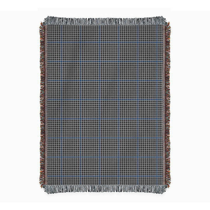 Gladstone Clan Badge Tartan Woven Blanket