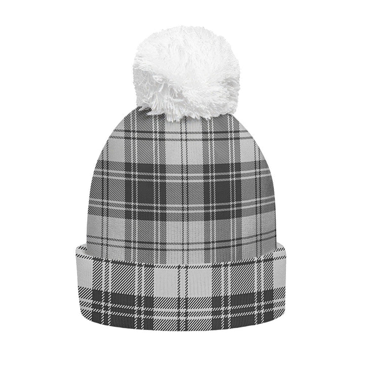 Glendinning Clan Badge Tartan Bobble Beanie Hat