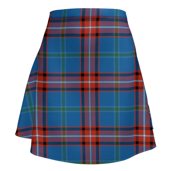 Glenn Ancient Clan Badge Tartan Flared Skirt