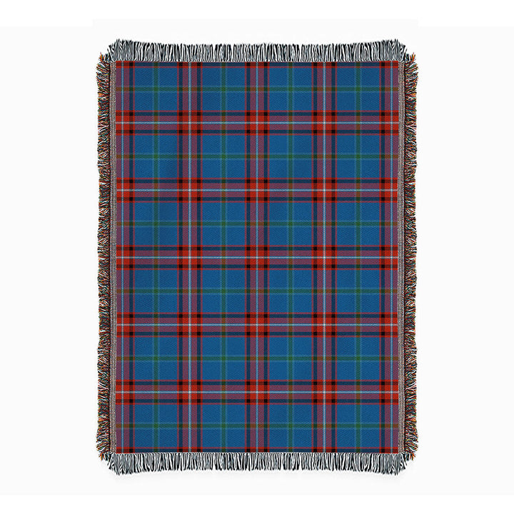 Glenn Ancient Clan Badge Tartan Woven Blanket