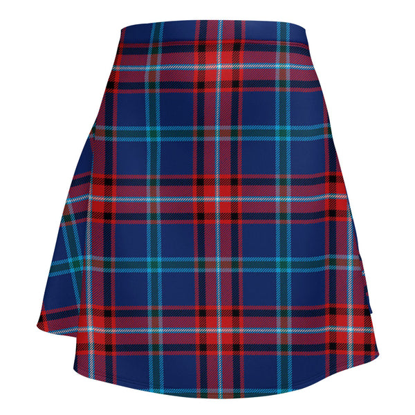 Glenn Modern Clan Badge Tartan Flared Skirt