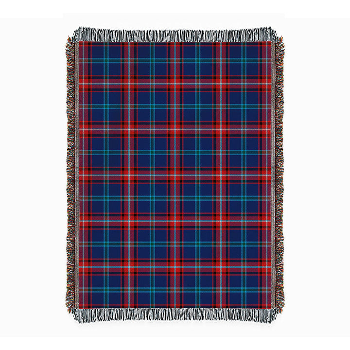 Glenn Modern Clan Badge Tartan Woven Blanket